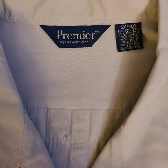 Guavera 2XL light grey short sleeve shirt - Picture 3 of 4